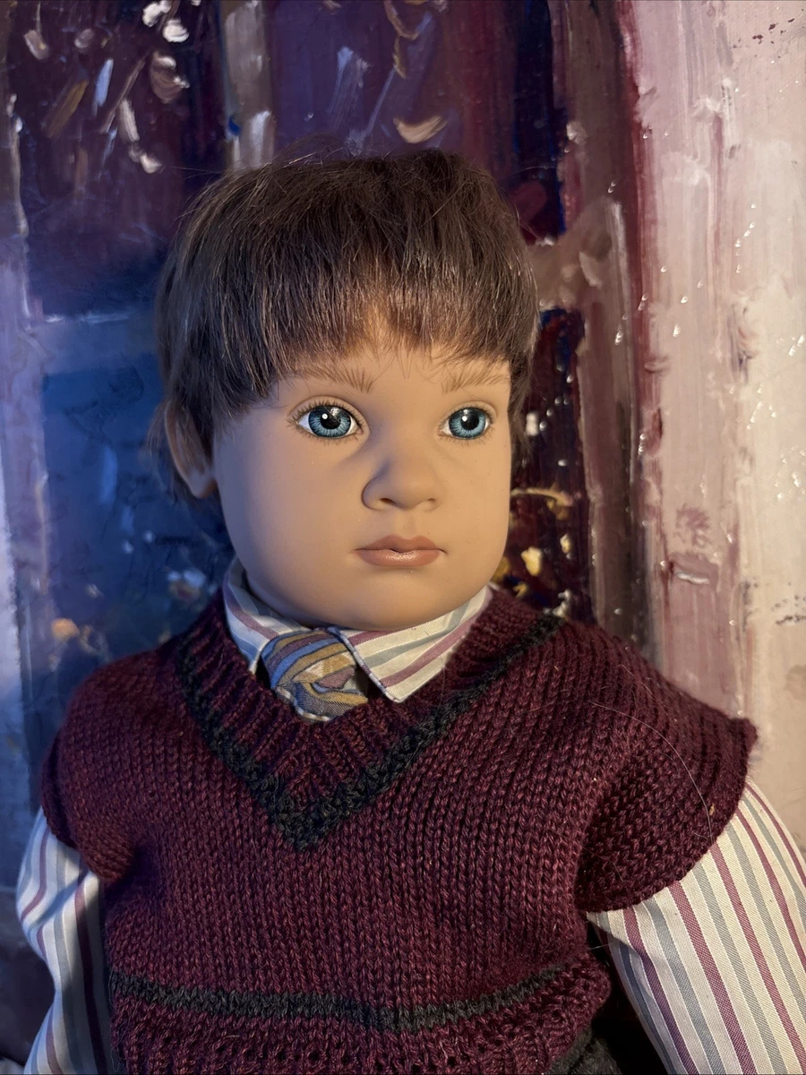 ぬいぐるみ・人形・置物 ドイツ シギキッド人形 Sabine Esche 作
