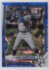 2021 Bowman Chrome Draft Sapphire Edition Diego Cartaya #BDC-155 0o2b