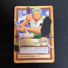 Old Dress Card Zoro Swordsman's Ambition C-A2 Not For Sale