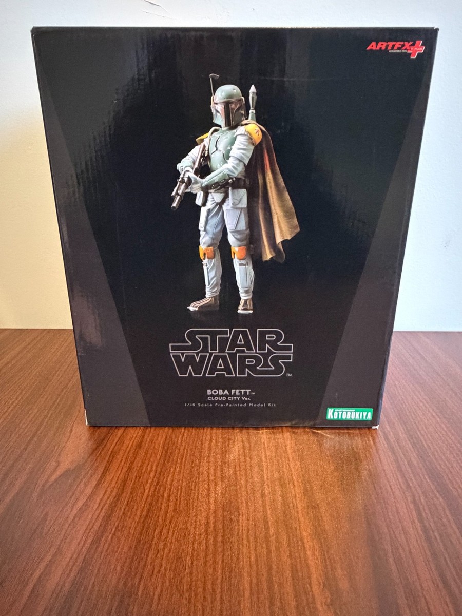 Star Wars Kotobukiya ArtFX+ Boba Fett Cloud City | eBay
