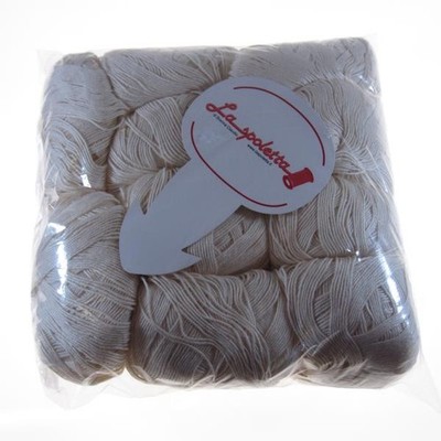 KNÄUEL 100% BAUMWOLLE CREME EISEN 3,5/4 480 g CO7407