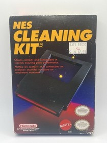 NES Cleaning Kit [First Print] ( Nintendo , 1989 ) CIB Complete - Clean