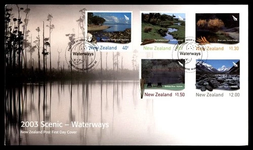 Mayfairstamps New Zealand FDC 2003 waterways scenic First Day Cover aax_51793