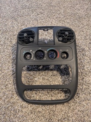 2001-2005 Chrysler PT Cruiser Center Radio Bezel Dash Trim Panel OEM Black