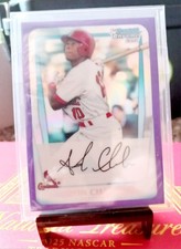 2011 Bowman - Chrome Prospects Adron Chambers #BCP90 Purple Refractor 
