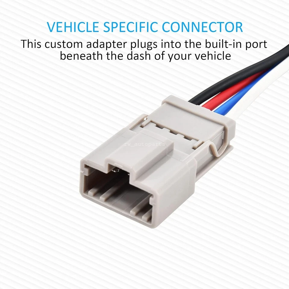 Conector de control de freno 3070-P enchufe para Honda Pilot Ridgeline 09-20 con Tekonha Foto 3 de 4