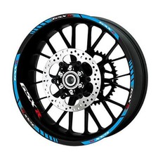 12 X Thick Edge Outer Rim Sticker Stripe Wheel Decals FIT All Suzuki GSXR 250