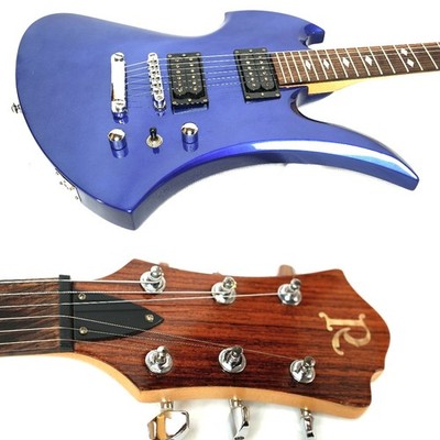 Mockingbird Electric B.c.rich Guitar Japan Rich Blue Guitar-01 B.c