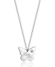 Collana S'AGAPO' BE MY ALWAYS - SBM49 Farfalla Love me