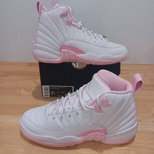JORDAN 12 RETRO PEARL PINK (GS) KIDS SIZE 3.5...