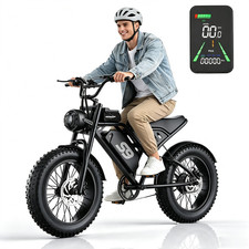 ASKGO 16" Fat Tire Electric Bike for Adult 2500W 48V20AH Electric Mountain Ebike