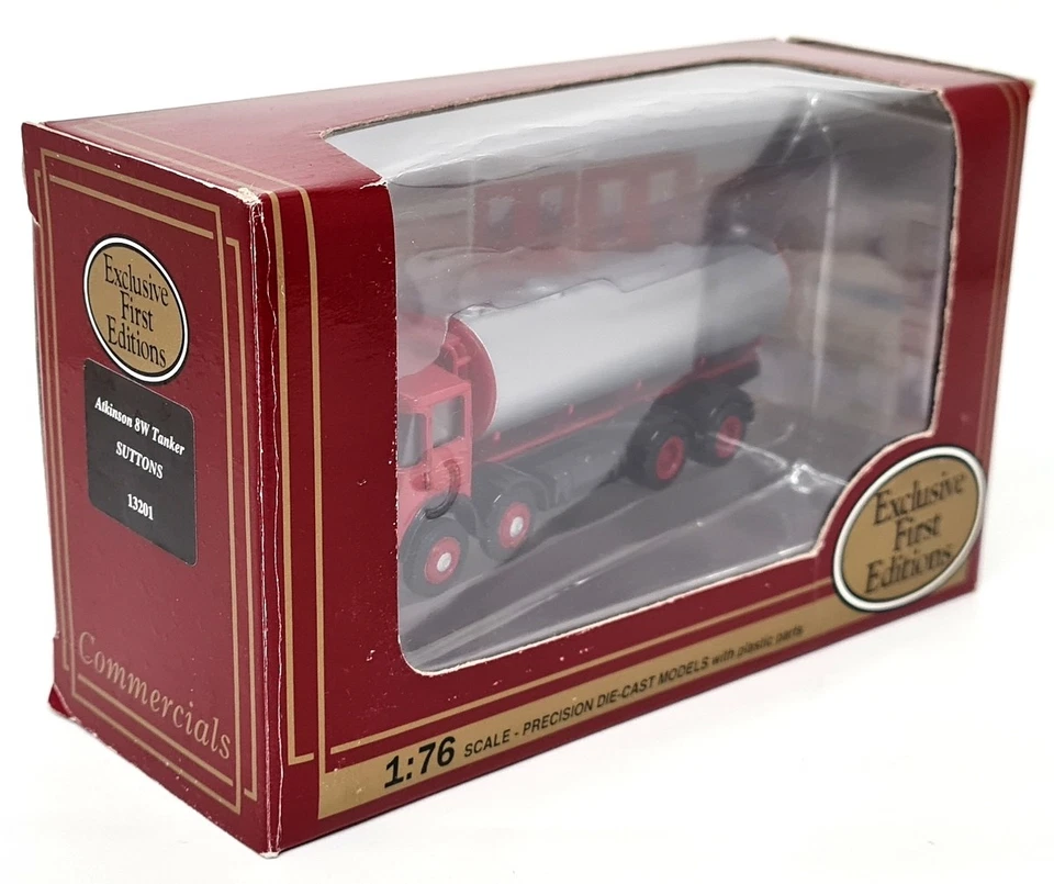 EFE 1/76 Atkinson 8W Tanker Lorry Suttons 13201 Diecast Model Truck - Image 2 of 4
