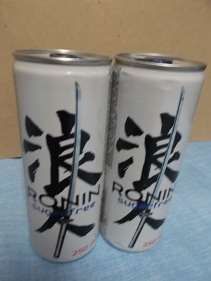2 Dosen Ronin Energy Drink ''Sugarfree''