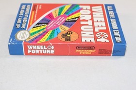 Wheel of Fortune Junior Edition NES Nintendo Complete CIB Good Condition w/ REG!