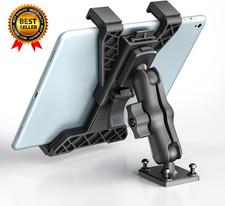 Tablet Holder for Truck, Heavy Duty Drill Base Tablet Car Mount for Ipad