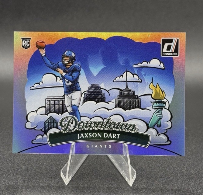 2025 Panini Donruss - Horizontal Downtown! Jaxson Dart  CHASE!