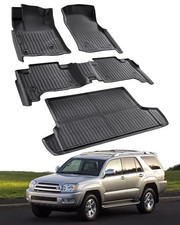 Car Floor Mats for Toyota 4Runner: 2003-2009 4th Gen Cargo Trunk Liner, All