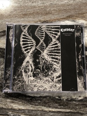 Coroner Dissonance Theory 2025 CD One Of The Highest Rated Metal Albums Like New