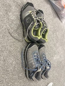 Pearl Izumi 2 Pack Women’s Clip In Cycling Shoes Size 37 Grey Blue Green