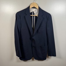 Todd Snyder Sutton Fit Blazer Jacket Size 38 S Navy Blue Career Business Work
