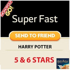 Monopoly Go 5  6 stars Stickers - Harry Potter