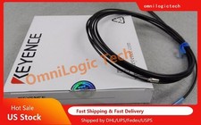 New Keyence Pair FU-7F FU7F Straight Thrubeam Transmissive Fiber Optic Unit. E3