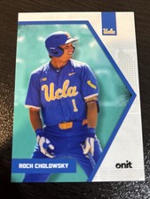2026 Onit Roch Cholowsky Teal Base Parallel Card UCLA