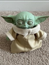 Star Wars Mandalorian The Child Baby Yoda Grogu Animatronic Doll 7  Working.