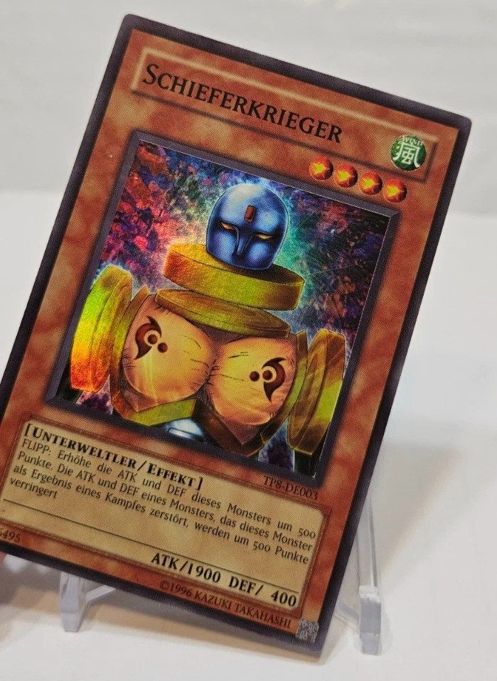 GERMAN Slate Warrior TP8-DE003 TP8-EN003 Super Rare Yugioh 7945 - Image 4 of 4