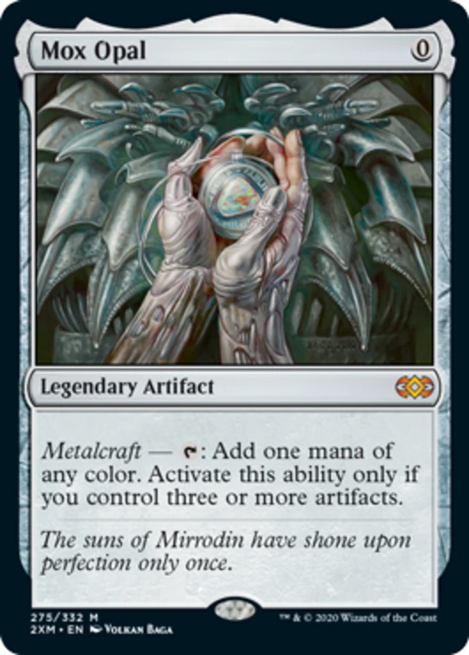 【最安値】MTG オパールのモックス foil PSA10 ダブルマスターズ Mox Opal Magic: The Gathering Individual Trading Card Games for