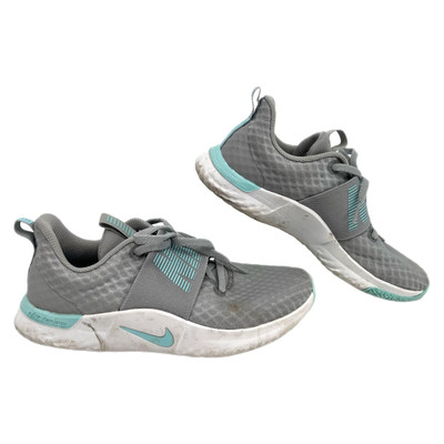 Nike Gray and Blue Athletic Sneakers Nike Gray/Blue Athletic Sneakers | Versatile for All Seasons  main image 2