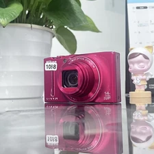 Nikon COOLPIX S8200 Digital Camera 16.1 MP 14x Optical Zoom with Accessories Red