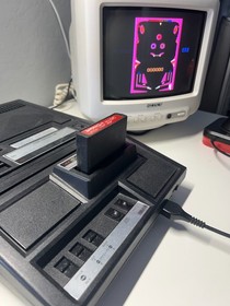 ColecoVision Coleco Expansion Module 1 Tested with 2 Atari Games Vintage