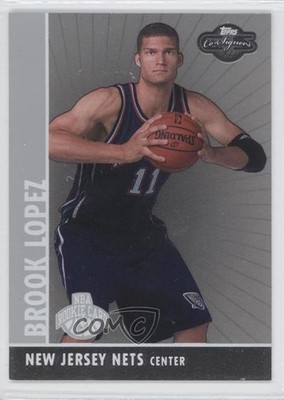 2008-09 Topps Co-Signers Rookie Silver 104/199 Brook Lopez #110 Rookie RC 0q0