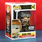 Funko Pop Star Wars 340 Babu Frik Smuggler's Bounty Exclusive 2019 W/ Protector