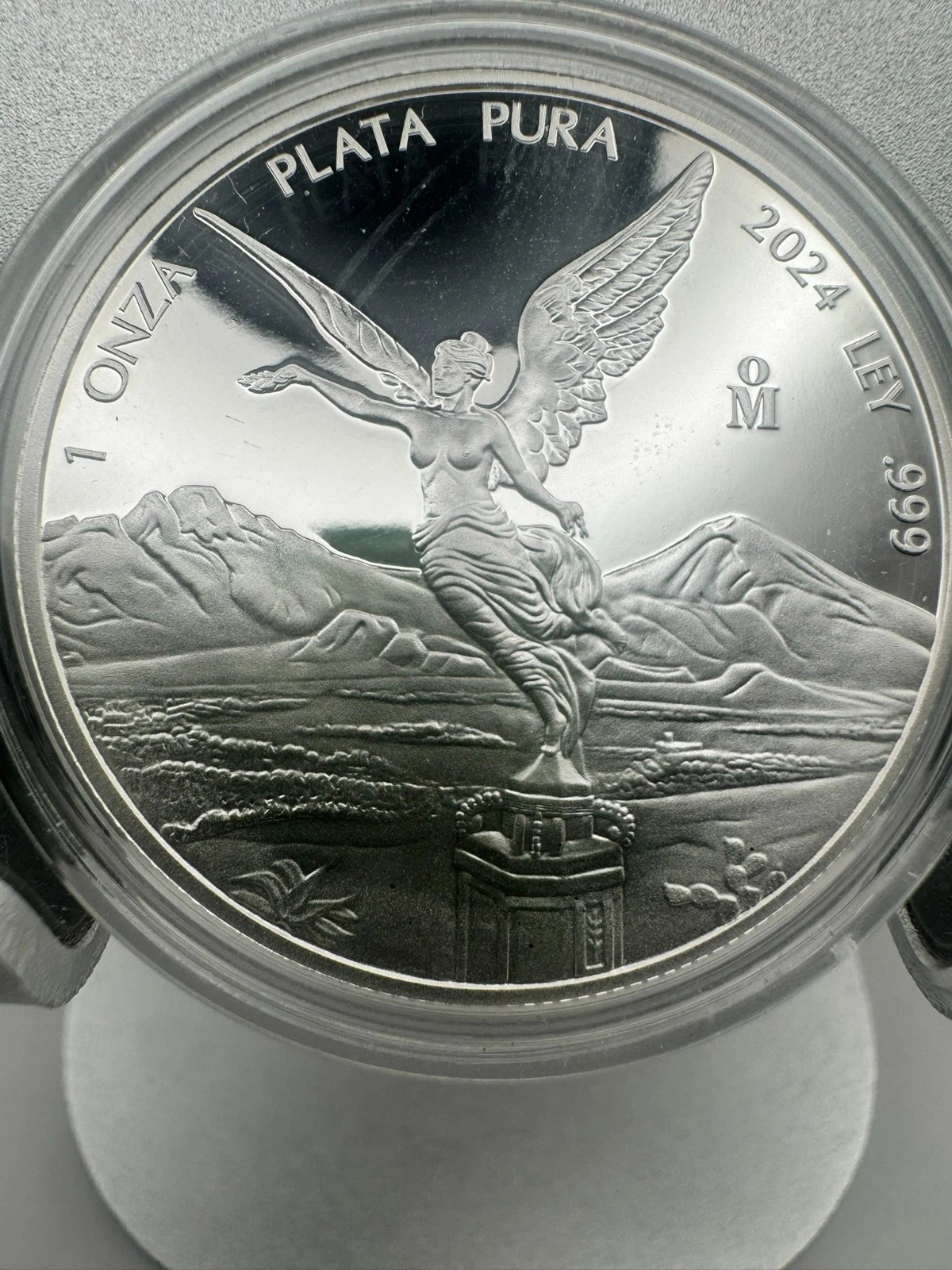 2024 Mexico 1 oz Silver Libertad Proof Coin .999 Fine Silver Onza in Capsule image 1