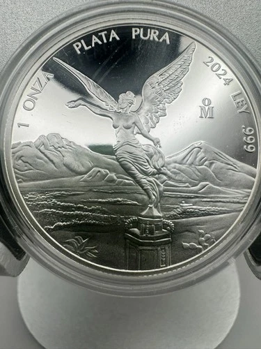 2024 Mexico 1 oz Silver Libertad Proof Coin .999 Fine Silver Onza in Capsule video thumbnail