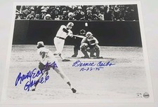 Bernie Carbo Rawly Eastwick Signed Autographed 8x10 Photo REDS RED SOX