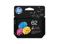 HP 62 Tri-color Original Ink Cartridge, 165 pages, C2P06AN 140