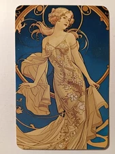 Swap cards Modern playing card back Ethereal Lady