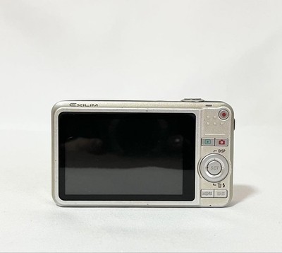 CASIO Exilim EX-Z80 Digital Camera Silver Compact Tested and