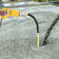 Betonrüttler Rüttelflasche Flaschenrüttler Betonverdichter + Schlauch 800w 220 V