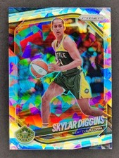 2025 Panini WNBA Prizm SKYLAR DIGGINS Silver Ice Prizm #123 Seattle Storm (B)