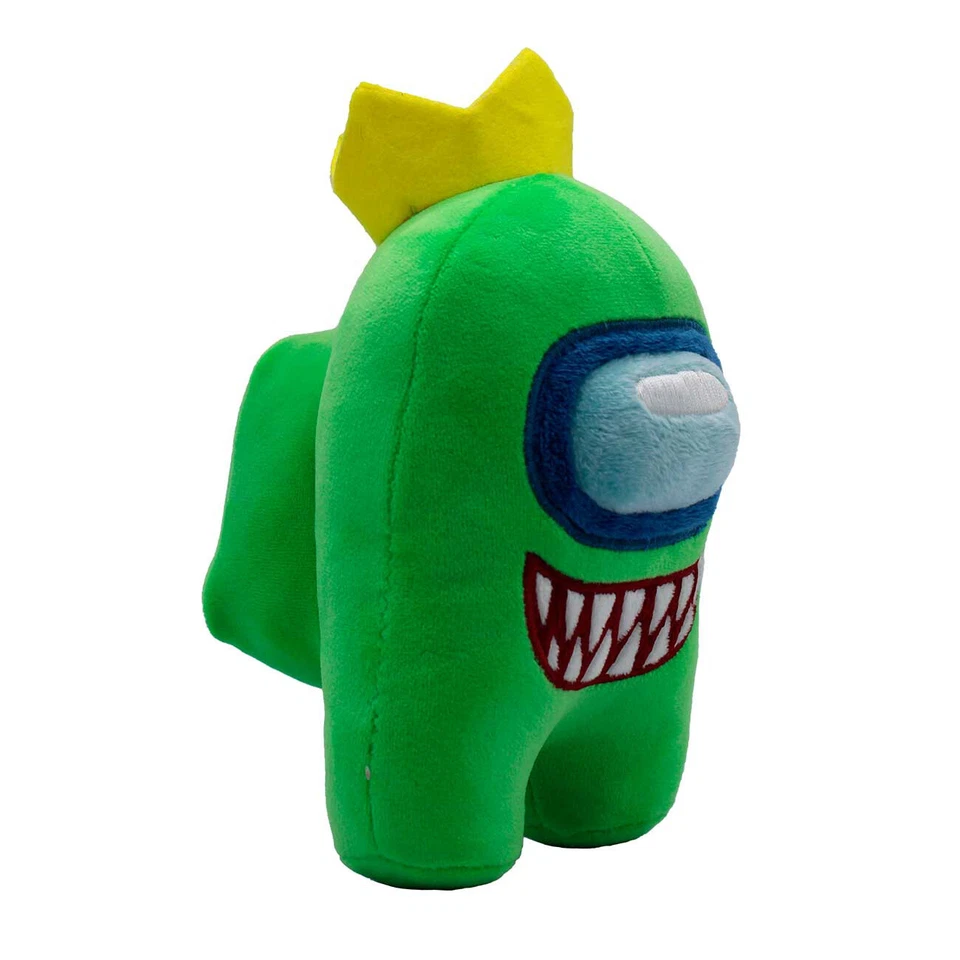 JUST TOYS EUROPE LTD Among Us - Plüsch Green King - 18 cm (NEU & OVP!)