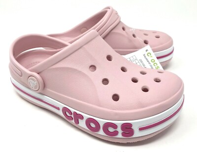 pink crocs size 11