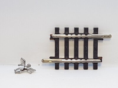 Märklin H0 2208 Recht railstuk 35,1 mm - in goede staat - per stuk