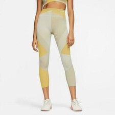 Womens Nike Sculpt Icon Clash 7/8 Seamless Training Tights CJ4135 110 Sz S, M, L