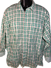 Panhandle Western Pearl Snap Shirt Mens XL Long Sleeve Vintage