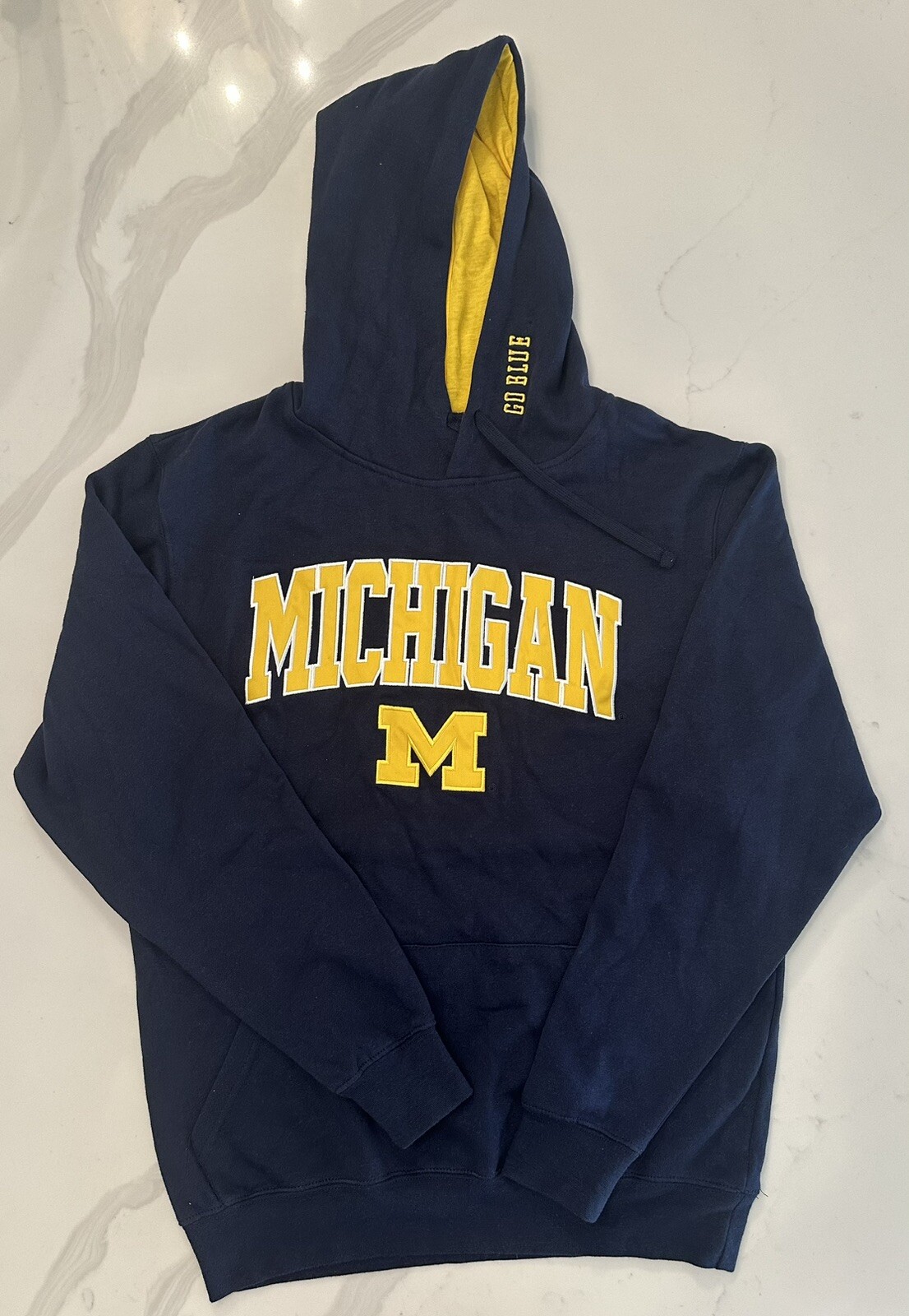 Colosseum Michigan Wolverines Men’s Medium Hooded Sweatshirt NWOT (DD163)
