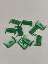 Lowrey Electric Organ Hohner Tab Button 415-037830-003 GREEN Lot of 10